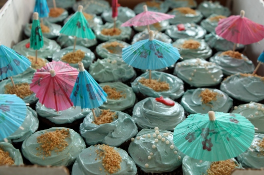 Cupcakes (sea, ocean, beach)